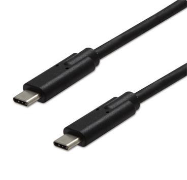 Kabel USB (3.2 gen 2), USB C M- USB C M, 1m, 10 Gb/s, 5V/3A, černý