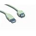 Kabel USB A-A 0,75m 2.0 prodl. USB2-AMAF-75CM