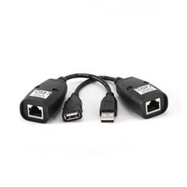 Kabel USB A-A Extender 30m UAE-30M (propojení pomocí LAN patch kabelu délky až 30m) GEMBIRD