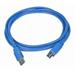 Kabel USB A-B 2.0m 3.0 USB3-AMBM6 PREMIUM HQ BLUE GEMBIRD USB3-AMBM-6