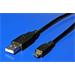 Kabel USB A(M) - USB micro B(M) 2.0 , 3m