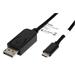 Kabel USB C(M) -> DisplayPort(M), 4K2K@60Hz, 2m