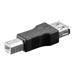 KABEL USB redukce USB A(F) - USB B(M)