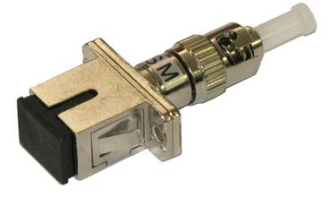 Kabelová přechodka z kabelu SC/PC do konektoru ST/PC, SC samice/ST samec, multi mode (OM4)