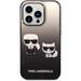 Karl Lagerfeld Gradient Karl and Choupette kryt iPhone 14 Pro černý