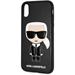 Karl Lagerfeld Ikonik KLHCPXIKPUBK TPU pouzdro iPhone X/XS černé