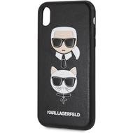 Karl Lagerfeld Karl and Choupette KLHCI61IKICKC Hard Case iPhone XR černé