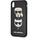 Karl Lagerfeld Karl and Choupette KLHCI61IKICKC Hard Case iPhone XR černé