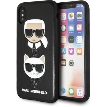 Karl Lagerfeld Karl and Choupette pouzdro iPhone X/XS černé