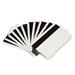 Karta Zebra PVC karty, s magnetickým proužkem (HiCo), balení 500ks karet na potisk, bílá barva