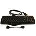 KEYBOARD+INTEGR. MOUSE,95key,VX9 adapter cable