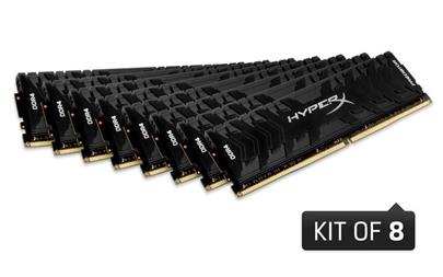 KINGSTON 128GB 3000MHz DDR4 CL15 DIMM (Kit of 8) XMP HyperX Predator