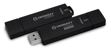 Kingston 128GB IronKey D300 Managed Encrypted USB 3.0 FIPS Level 3