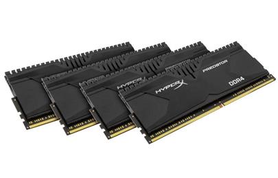 KINGSTON 16GB 2800MHz DDR4 Non-ECC CL14 DIMM (Kit of 4) XMP Predator Series