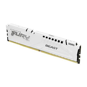 KINGSTON 16GB 5600MT/s DDR5 CL40 DIMM FURY Beast White XMP