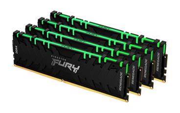 KINGSTON 32GB 3000MHz DDR4 CL15 DIMM (Kit of 4) FURY Renegade RGB