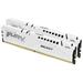 KINGSTON 32GB 6400MT/s DDR5 CL32 DIMM (Kit of 2) FURY Beast White XMP