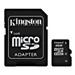 KINGSTON 32GB microSDHC Class 4 karta s adaptérem