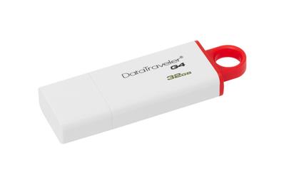 KINGSTON 32GB USB 3.0 DataTraveler I G4 červený