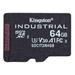 Kingston 64GB microSDXC Industrial C10 A1 pSLC Card Single Pack