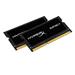 KINGSTON 8GB 1600MHz DDR3L CL9 SODIMM (Kit of 2) 1.35V HyperX Impact Black