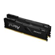 KINGSTON 8GB 2666MT/s DDR4 CL16 DIMM (Kit of 2) FURY Beast Black