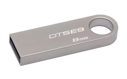 Kingston DataTraveler SE9 8GB USB 2.0 kovový flashdisk malých rozměrů PRO POTISK