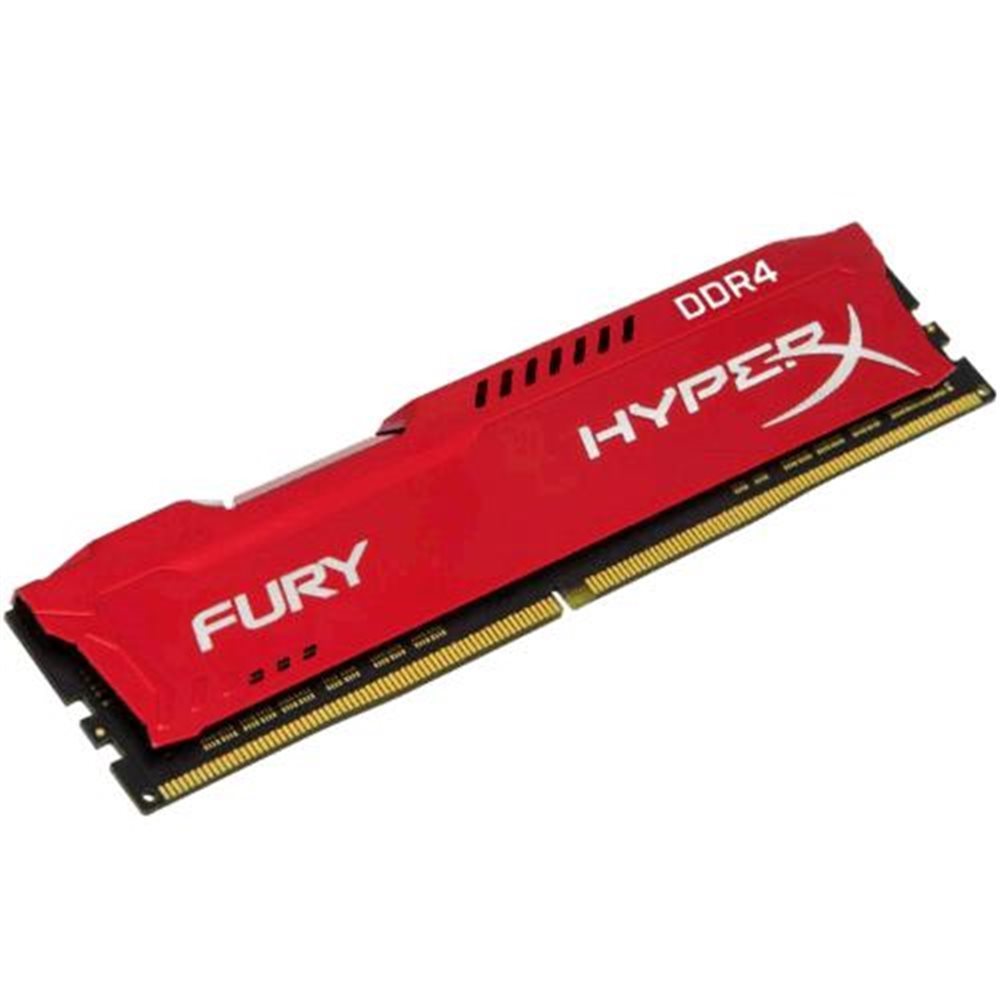 Kingston DDR4 16GB HyperX FURY DIMM 2400MHz CL15 červená