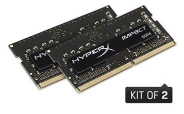 Kingston DDR4 16GB (Kit 2x8GB) HyperX Impact SODIMM 3200MHz CL20 černá