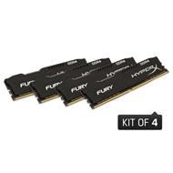 Kingston DDR4 32GB (Kit 4x8GB) HyperX FURY DIMM 2666MHz CL16 SR x8 černá