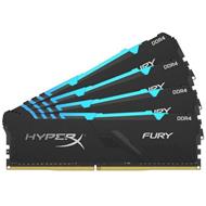 Kingston DDR4 32GB (Kit 4x8GB) HyperX FURY DIMM 3200MHz CL16 SR x8 RGB