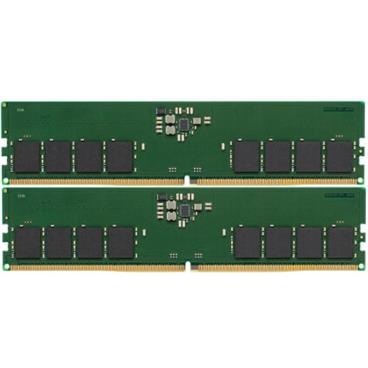 Kingston DDR5 32GB (2x16GB) 4800MT/s Non-ECC Unbuffered DIMM CL40 1RX8 1.1V 288-pin 16Gbit