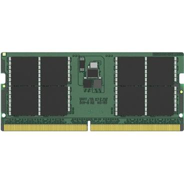 Kingston DDR5 32GB 4800MT/s Non-ECC Unbuffered SODIMM CL40 2RX8 1.1V 262-pin 16Gbit