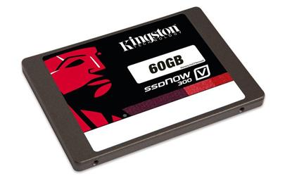 Kingston Flash 60GB SSDNow V300 SATA 3 2.5 (7mm height) w/Adapter