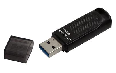 Kingston flash disk 128GB DT Elite G2 USB 3.1 Gen1 (čtení/zápis: 180/70MB/s) černý