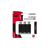 Kingston flash disk 32GB DT 20 USB 2.0 - 3PK