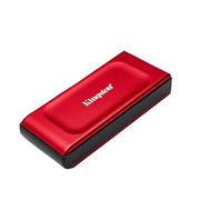 Kingston Flash SSD 1TB XS1000 External USB 3.2 Gen 2 Portable Solid State Drive RED