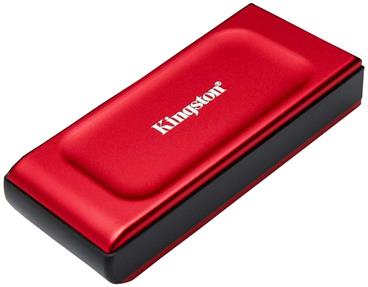 Kingston Flash SSD 1TB XS1000 External USB 3.2 Gen 2 Portable Solid State Drive RED