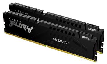 KINGSTON FURY Beast Black 32GB DDR5 6000MHz / CL40 / DIMM / Kit 2x 16GB