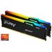 KINGSTON FURY Beast Black RGB EXPO 16GB DDR5 5200MHz CL36 / DIMM / Kit 2x 8GB