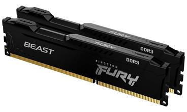 Kingston FURY Beast DDR3 16GB (Kit 2x8GB) 1600MHz DIMM CL10 černá