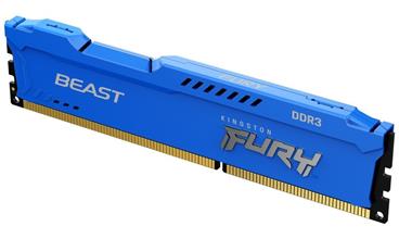 Kingston FURY Beast DDR3 4GB 1600MHz DIMM CL10 modrá
