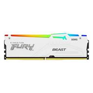 Kingston FURY Beast/DDR5/128GB/5600MHz/CL40/4x32GB/RGB/White