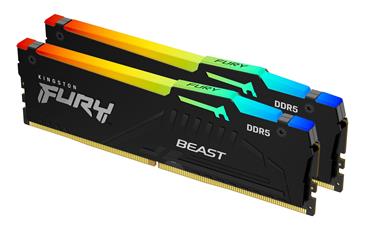 Kingston FURY Beast DDR5 16GB (Kit 2x8GB) 4800MHz DIMM CL38 RGB