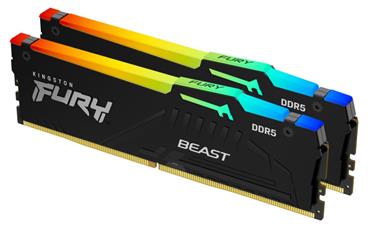 Kingston FURY Beast DDR5 16GB (Kit 2x8GB) 5600MHz DIMM CL40 RGB