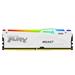 Kingston FURY Beast/DDR5/64GB/5200MHz/CL40/4x16GB/RGB/White