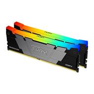 KINGSTON FURY Renegade RGB 16GB DDR4 3200MT/s / CL16 / DIMM / Black / Kit 2x 8GB