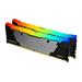 KINGSTON FURY Renegade RGB 16GB DDR4 3600MT/s / CL16 / DIMM / Black / Kit 2x 8GB