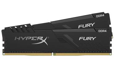 KINGSTON HyperX FURY 16GB DDR4 2400MHz / DIMM / CL15 / černá / KIT 2x 8GB