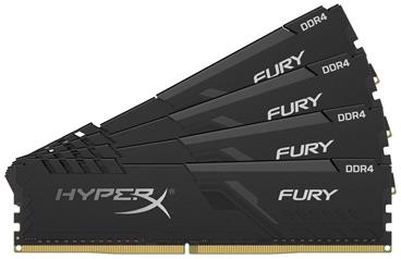 KINGSTON HyperX FURY 32GB DDR4 2400MHz / DIMM / CL15 / černá / KIT 4x 8GB